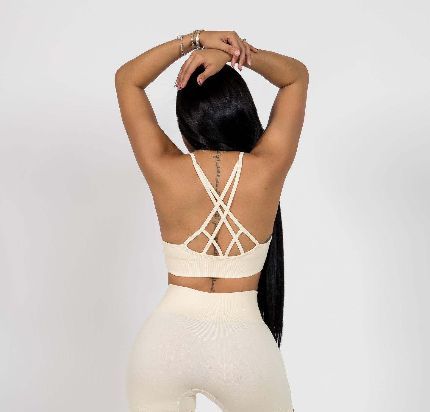 Lychees Shaded White Long Sets